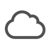 icon dark cloud